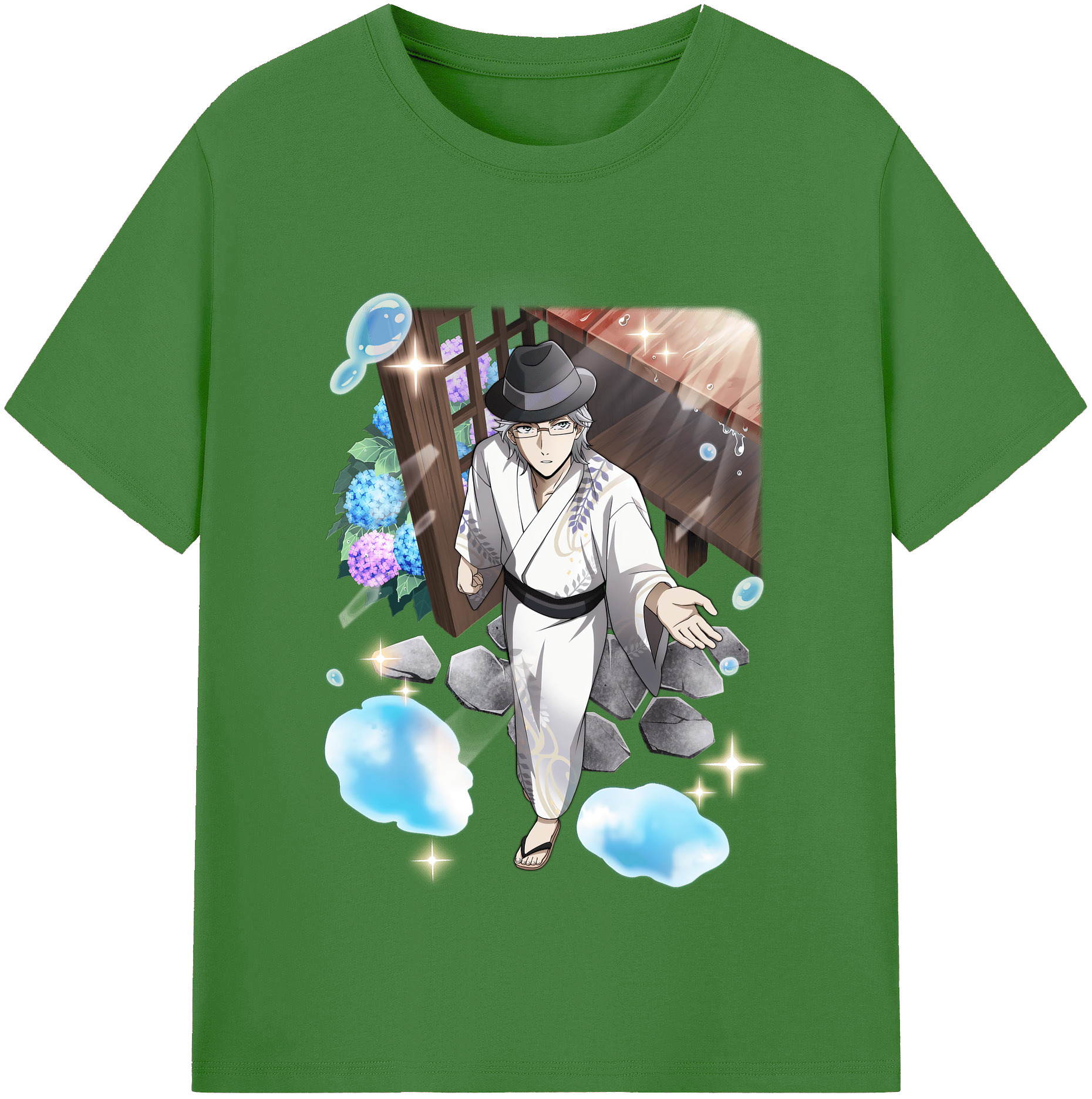 （画像用） 文豪ストレイドッグス Bungo Stray Dogs レディースカジュアルプリントTシャツ（綿100％）